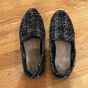 Tweed toms flats